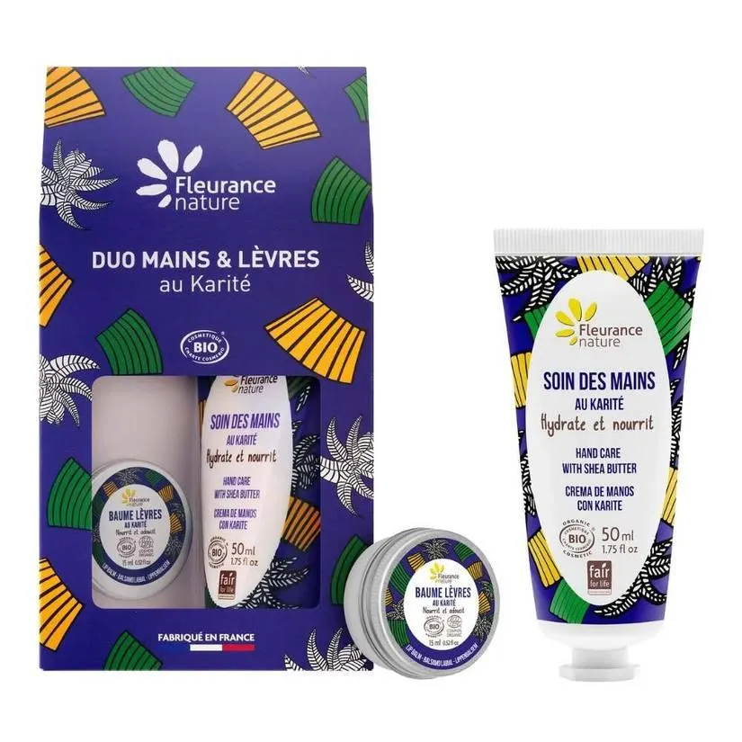 Duo Mains Et Lèvres Au Karité