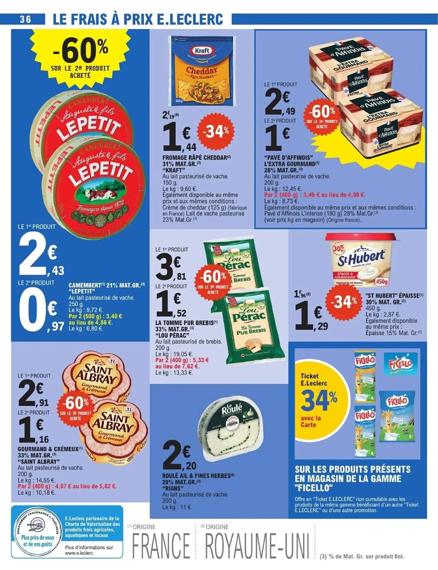 Catalogue E.Leclerc du 3 mars au 14 mars 2026 - Catalogue page 36