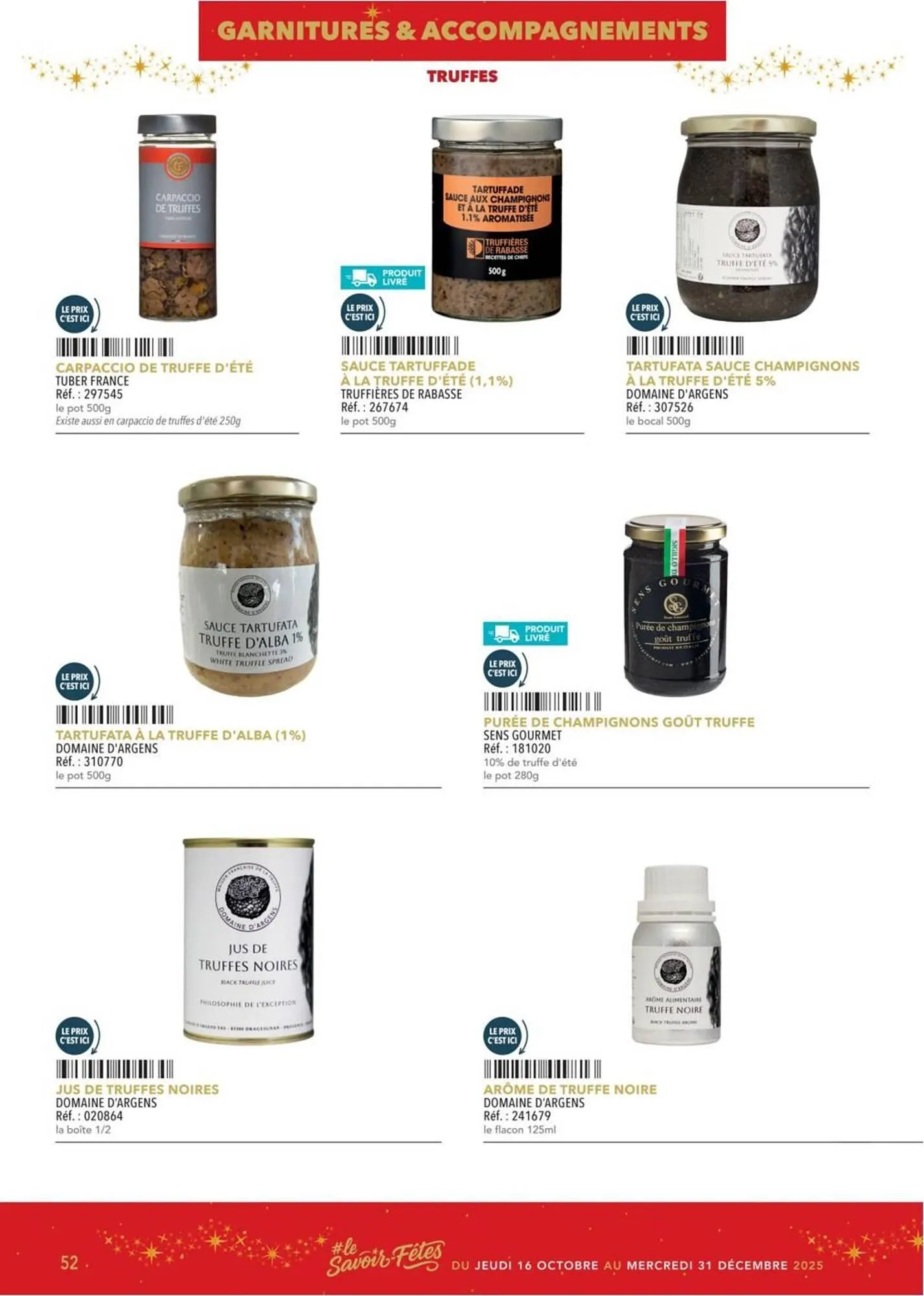 Catalogue METRO du 16 octobre au 31 décembre 2025 - Catalogue page 52