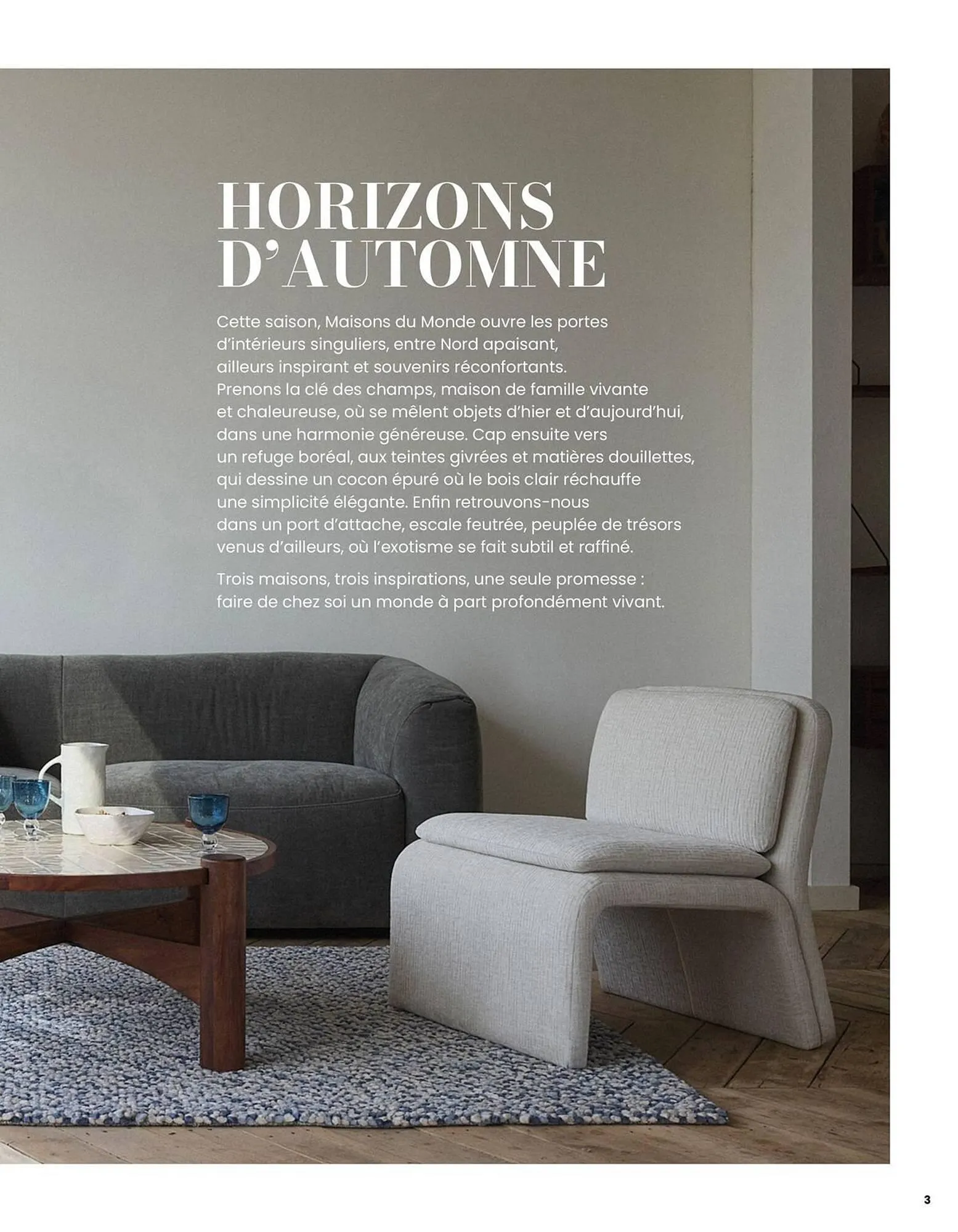 Catalogue Maisons du Monde du 11 décembre au 31 décembre 2025 - Catalogue page 3