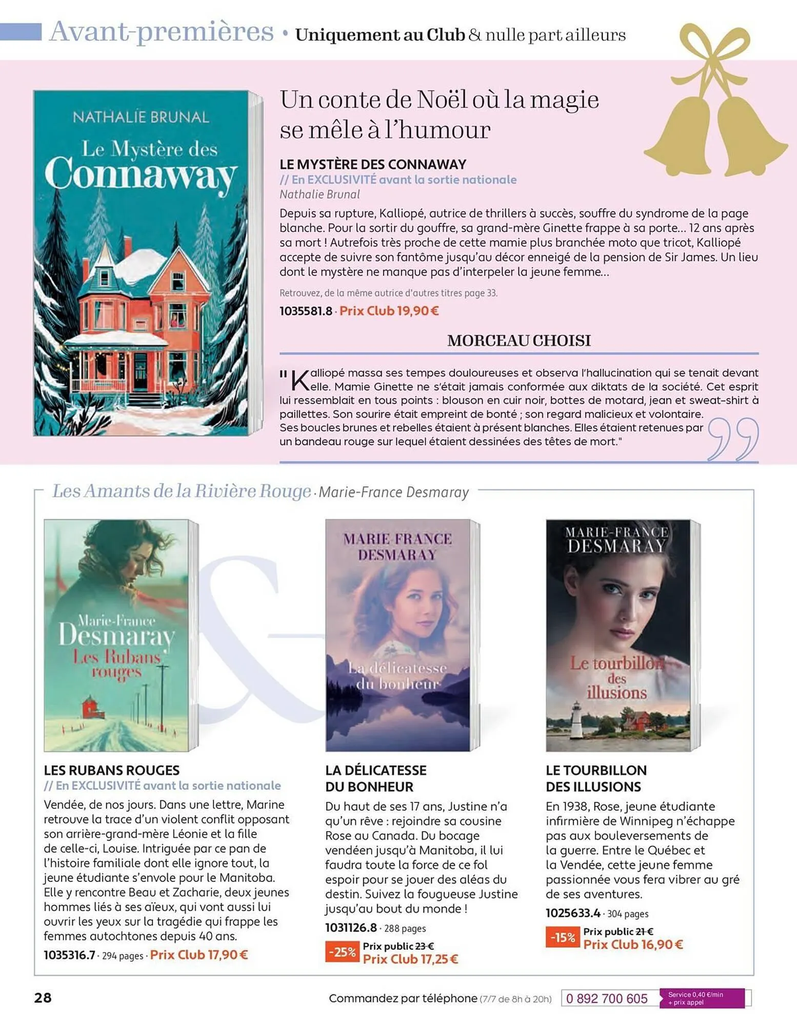 Catalogue France Loisirs du 3 novembre au 31 décembre 2025 - Catalogue page 28