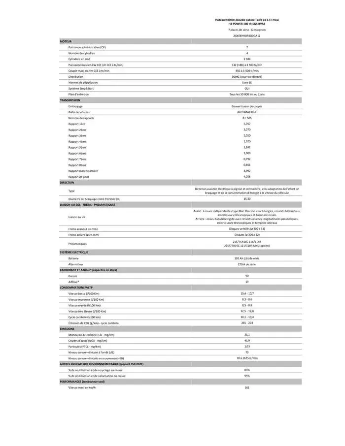 Opel Movano du 4 avril au 4 avril 2026 - Catalogue page 143