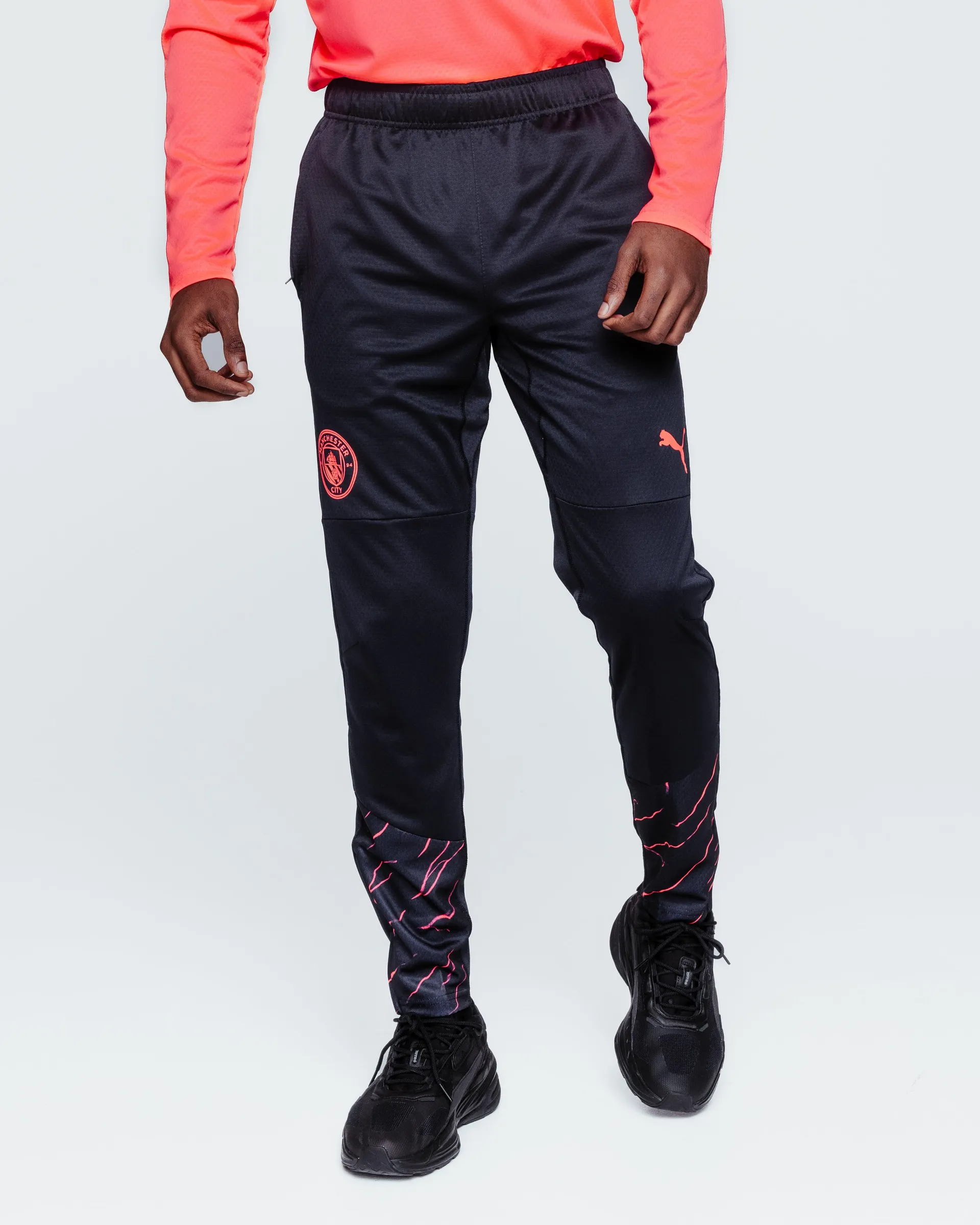 Pantalon d'entrainement Manchester City 2023/2024 - Noir/Rose