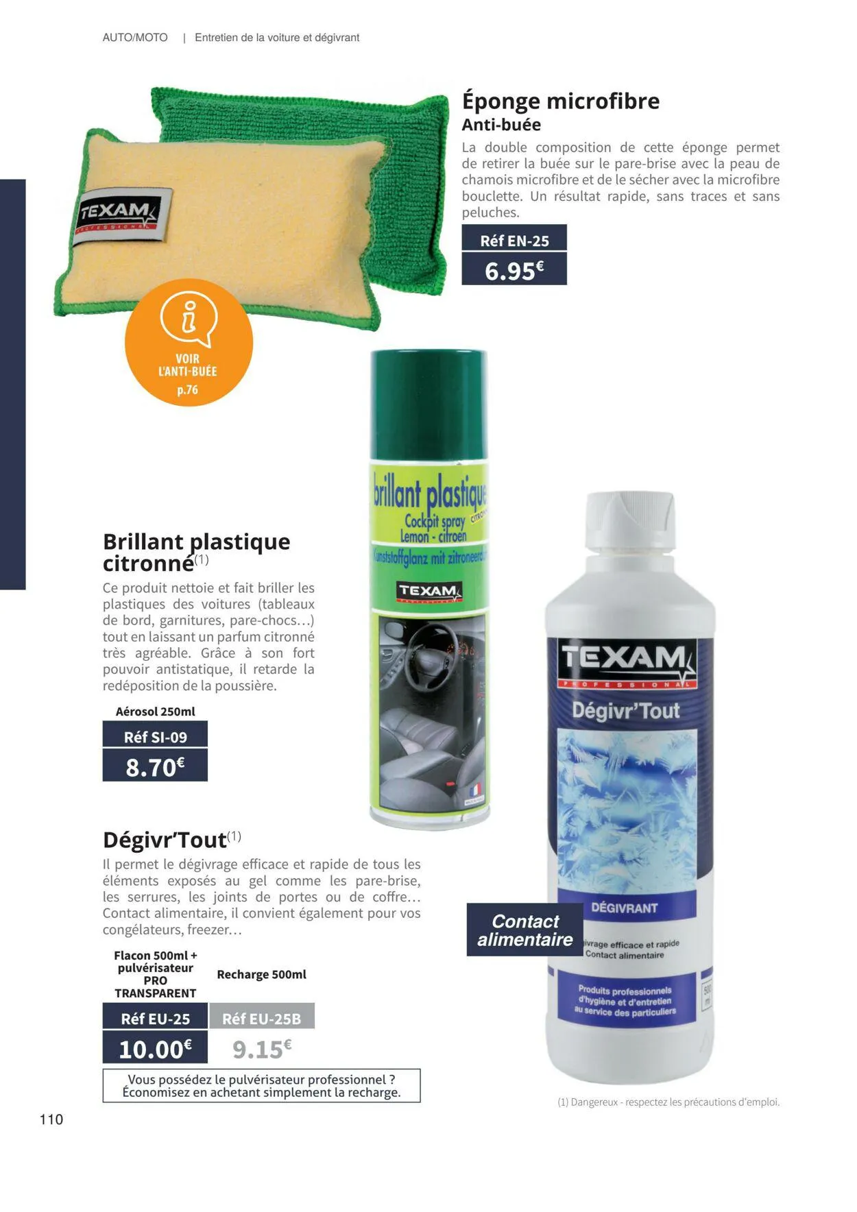 Texam du 1 octobre au 31 octobre 2023 - Catalogue page 109