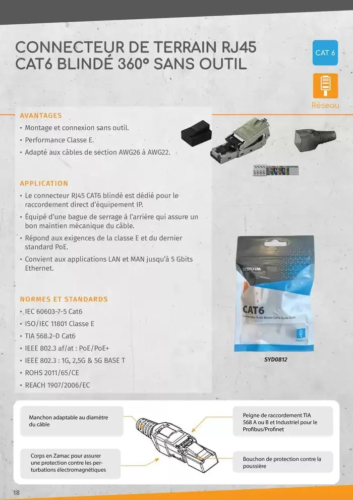 Gamme Cable Reseaux L2S 2025 du 14 janvier au 31 décembre 2025 - Catalogue page 18