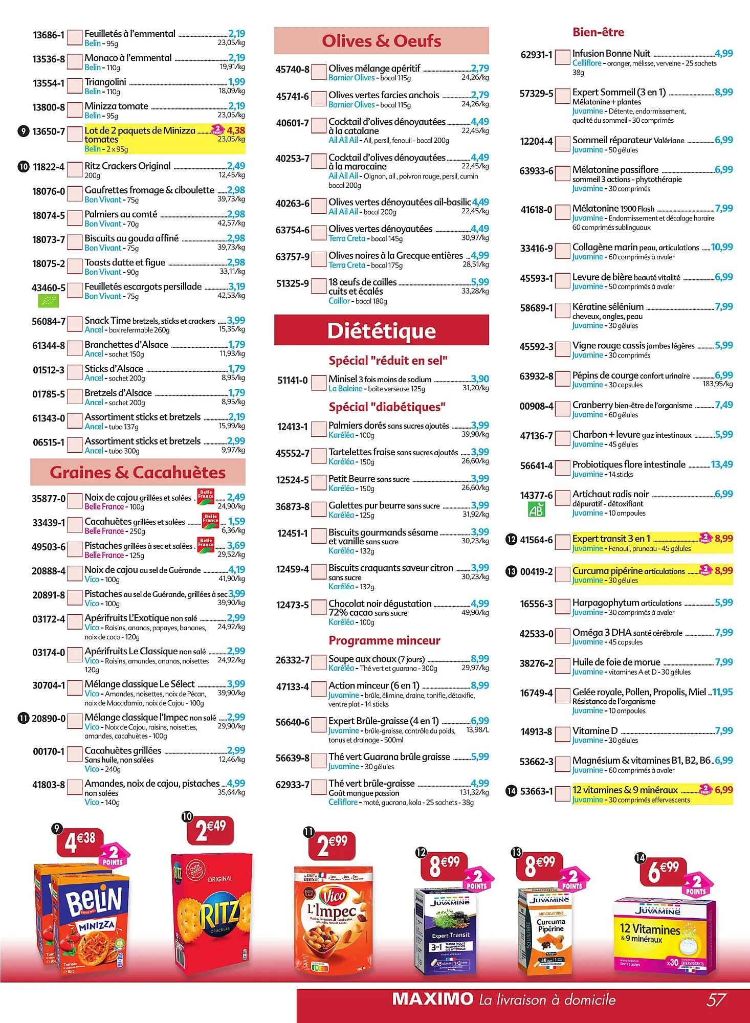 Catalogue Maximo du 30 septembre au 31 octobre 2025 - Catalogue page 57