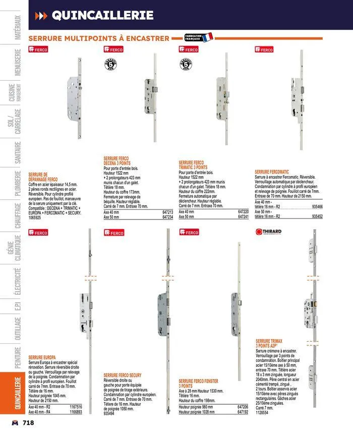Guide produits 2024 du 15 mars au 31 décembre 2024 - Catalogue page 718