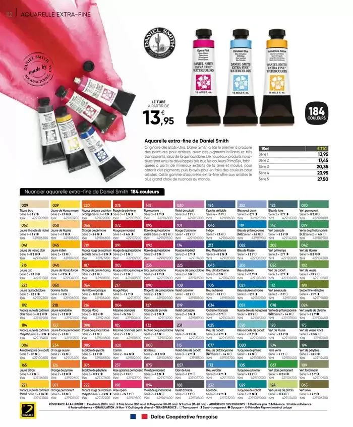 CATALOGUE DALBE 2025 du 27 janvier au 31 décembre 2025 - Catalogue page 114