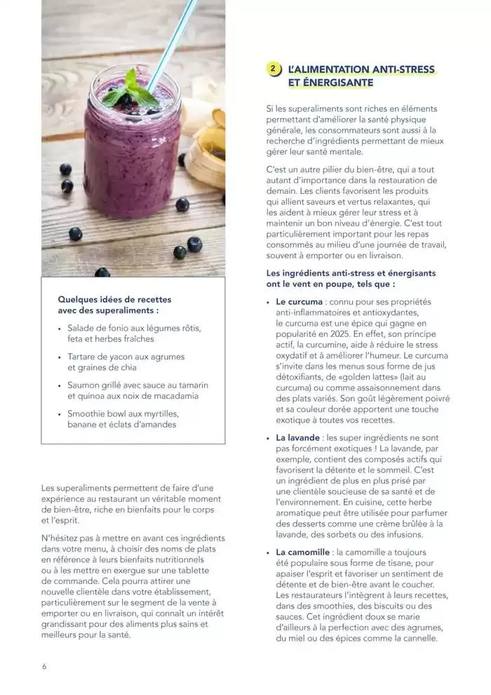 Metro Tendances Restauration 2025 du 3 février au 31 décembre 2025 - Catalogue page 6