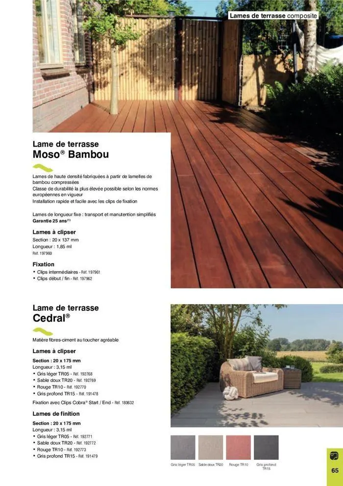 Aménagements Extérieurs du 11 avril au 30 avril 2025 - Catalogue page 127