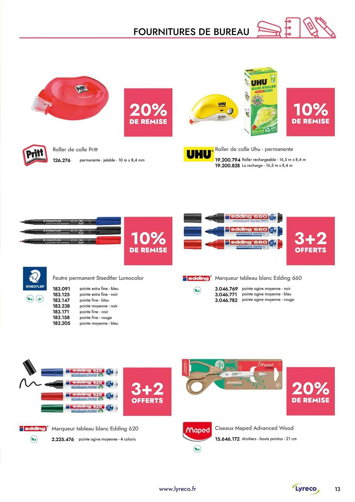 Catalogue Lyreco du 5 janvier au 28 février 2026 - Catalogue page 13