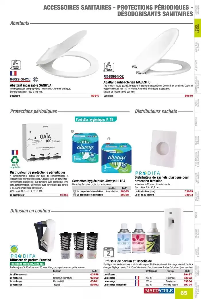 Catalogue Entreprises 2025 du 13 janvier au 31 décembre 2025 - Catalogue page 67