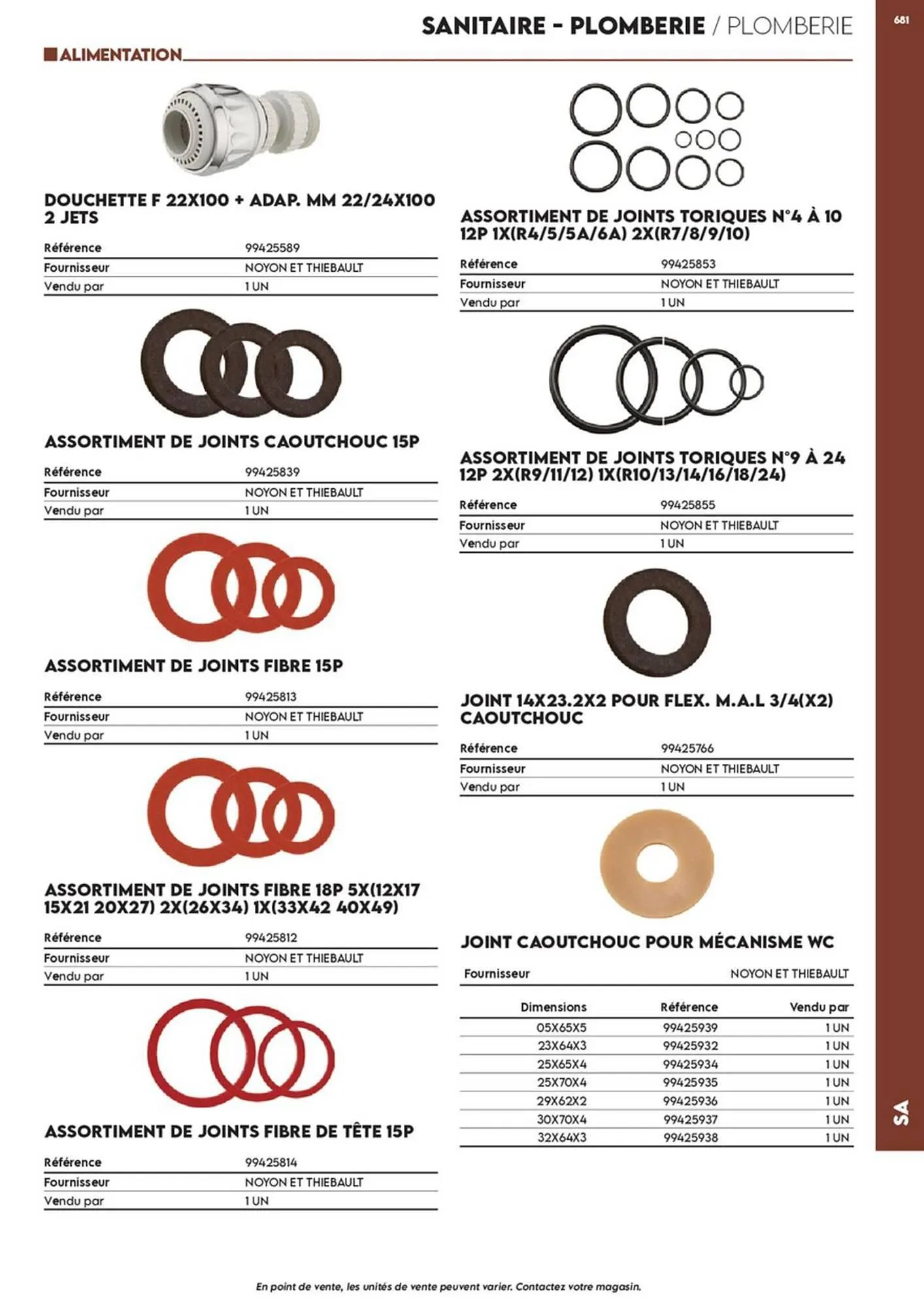 Catalogue Tout faire matériaux du 17 décembre au 30 décembre 2025 - Catalogue page 645