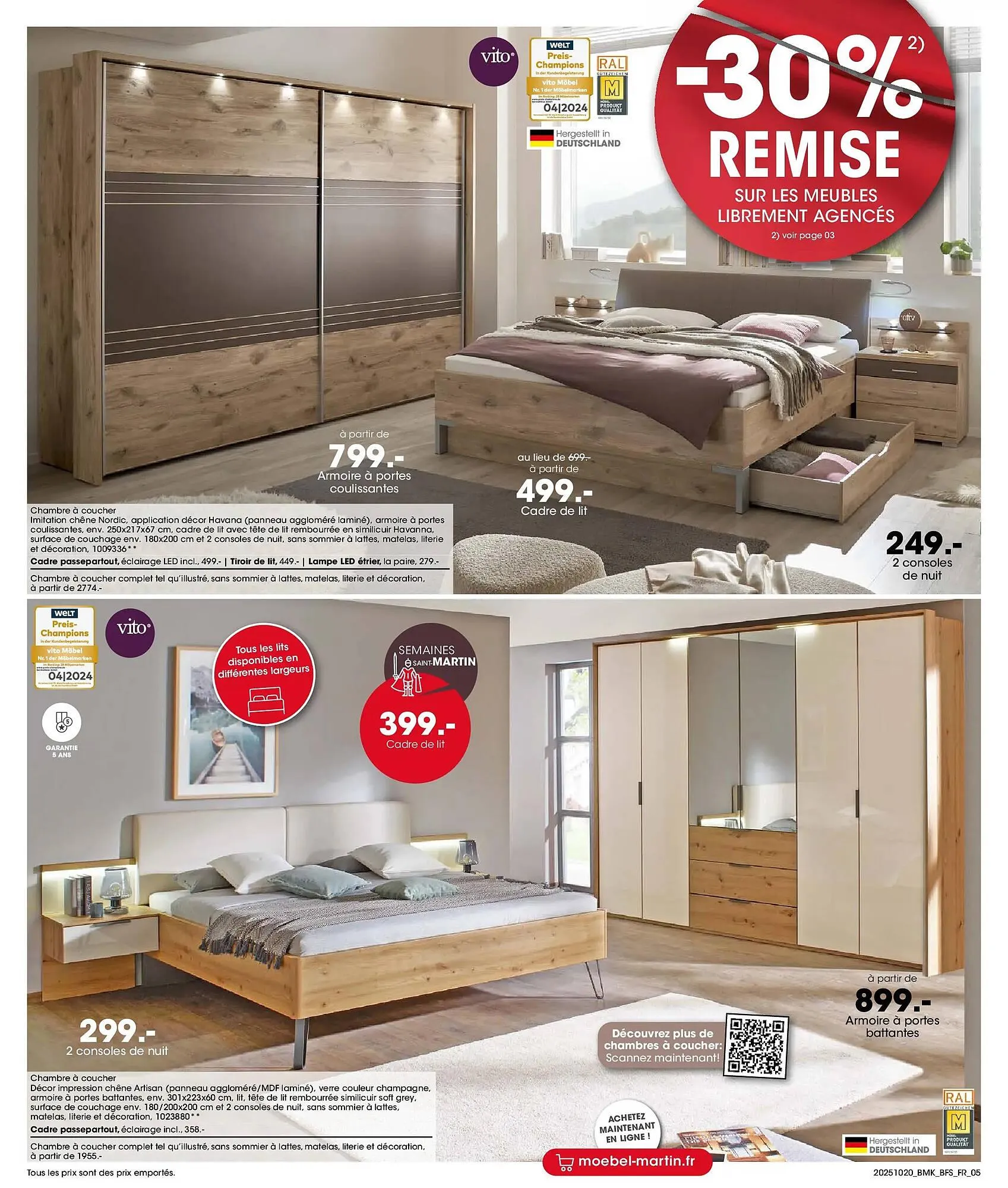 Catalogue Möbel Martin du 19 octobre au 2 novembre 2025 - Catalogue page 5