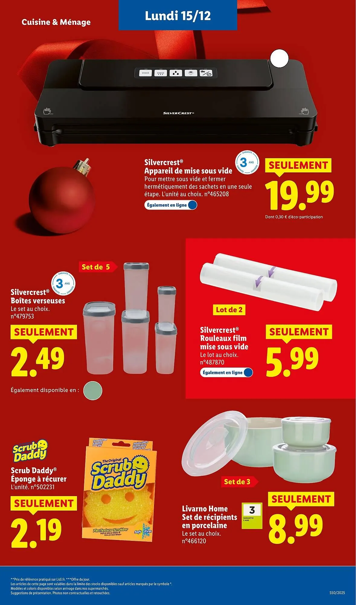 Volantino Lidl da 11 dicembre a 17 dicembre di 2025 - Pagina del volantino 77
