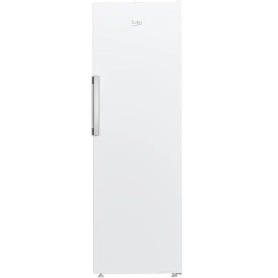 Réfrigérateur monoporte tout utile - BEKO - B1RMLNE444W - Froid ventilé - Classe E - 365 L - 186,5 x 59,7 x 70,9 cm - Blanc