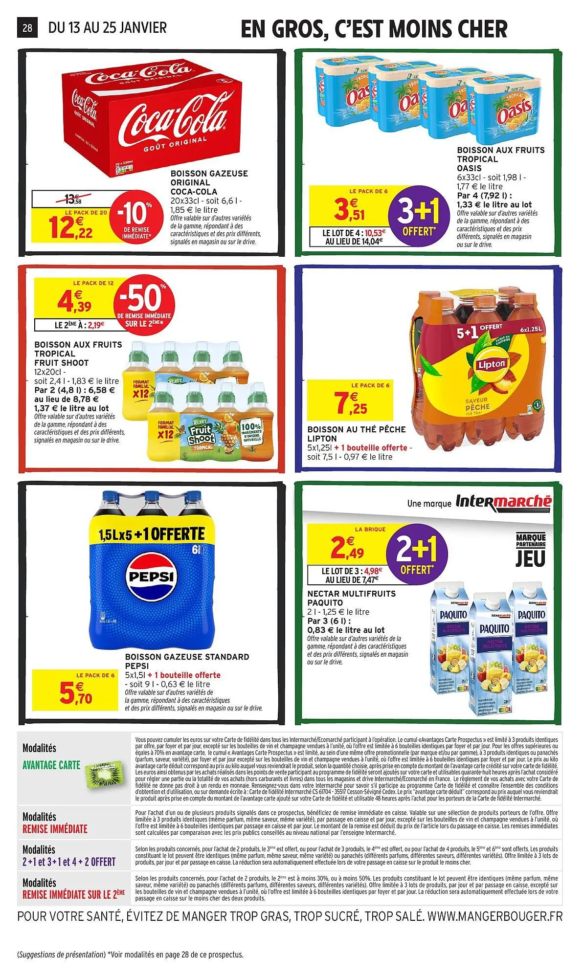 Catalogue Intermarché du 13 janvier au 25 janvier 2026 - Catalogue page 28