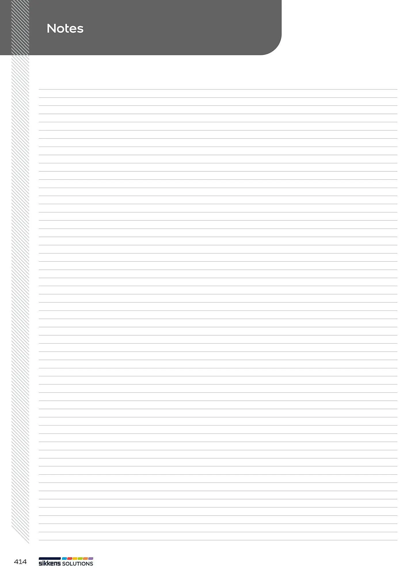 Catalogue Sikkens Solution du 8 janvier au 28 décembre 2025 - Catalogue page 414