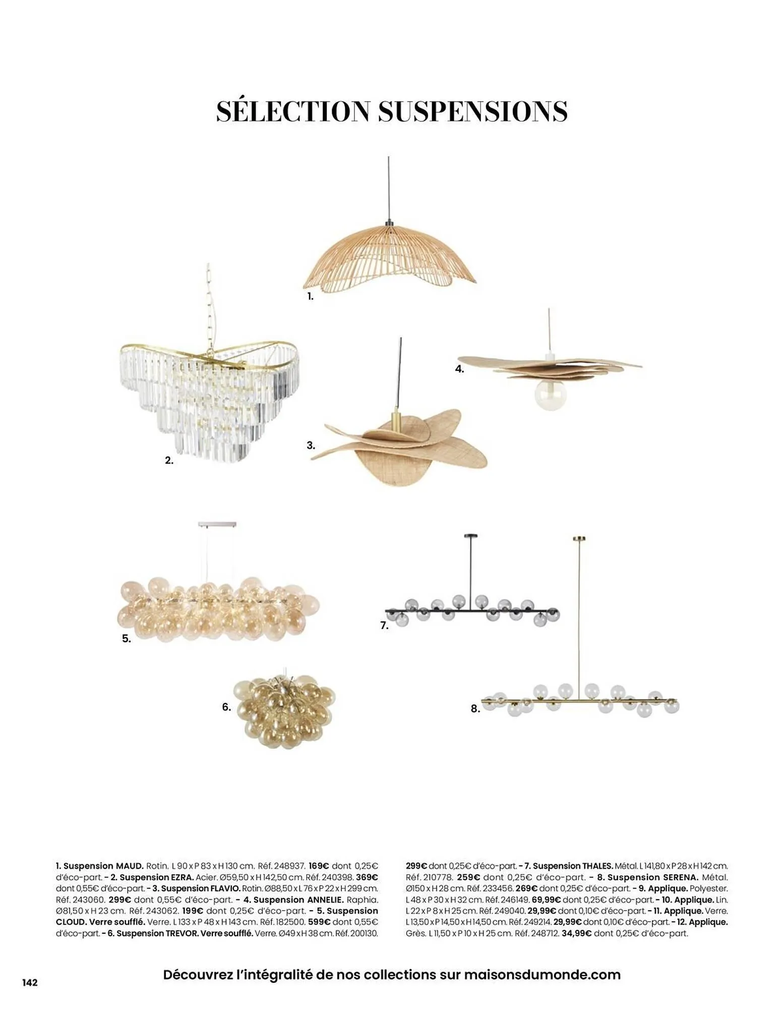 Catalogue Maisons du Monde du 11 décembre au 31 décembre 2025 - Catalogue page 142
