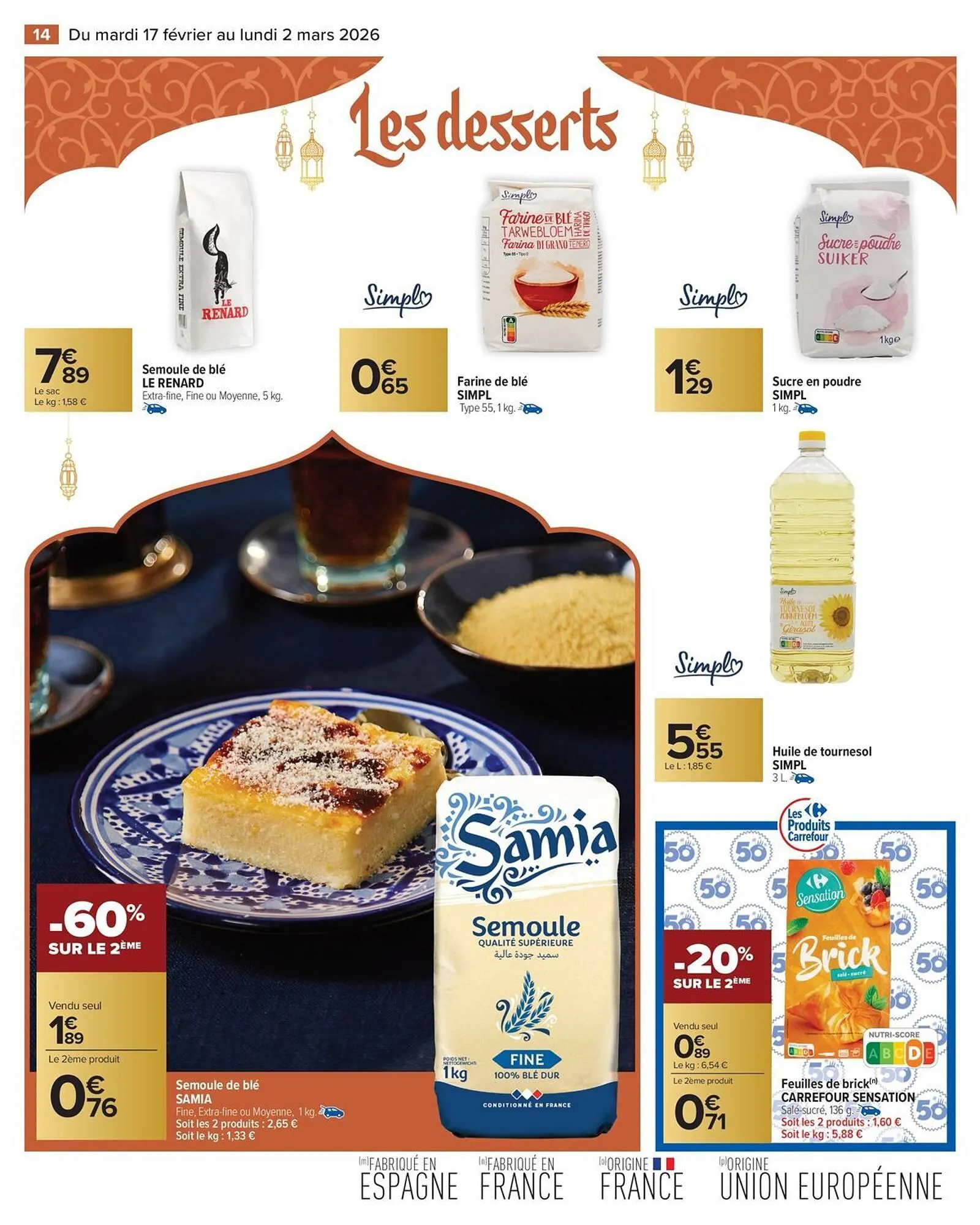 Catalogue Carrefour Market du 17 février au 2 mars 2026 - Catalogue page 14