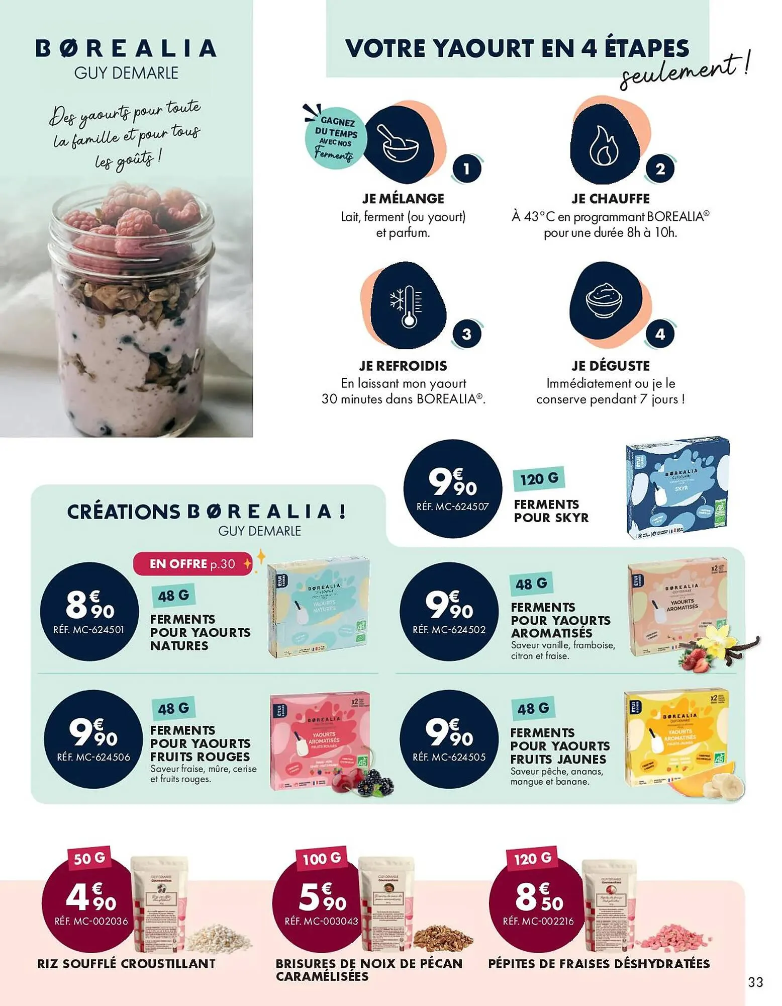 Catalogue Guy Demarle du 1 septembre au 1 février 2026 - Catalogue page 33