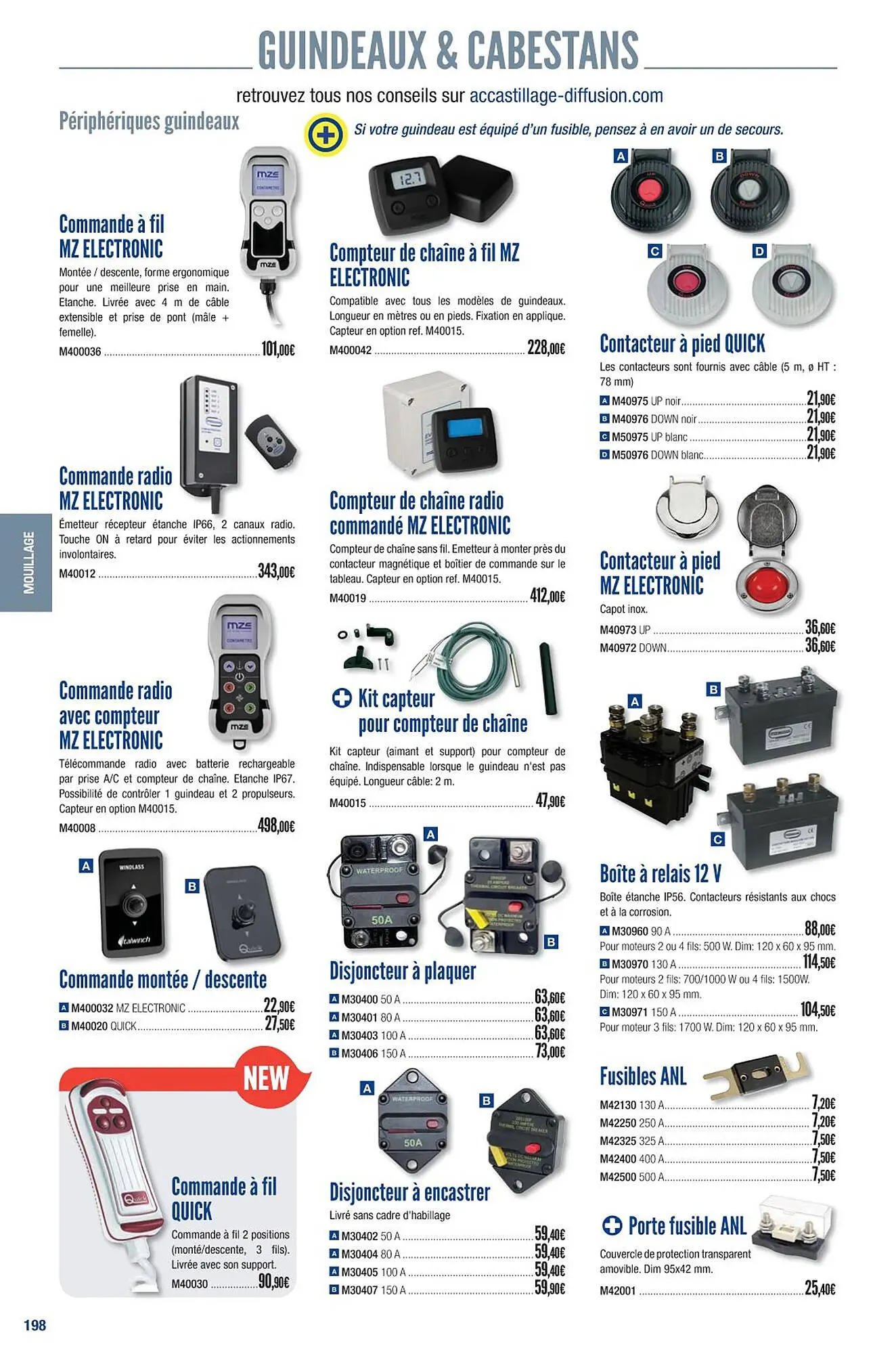 Catalogue Accastillage Diffusion du 1 mars au 31 décembre 2023 - Catalogue page 200