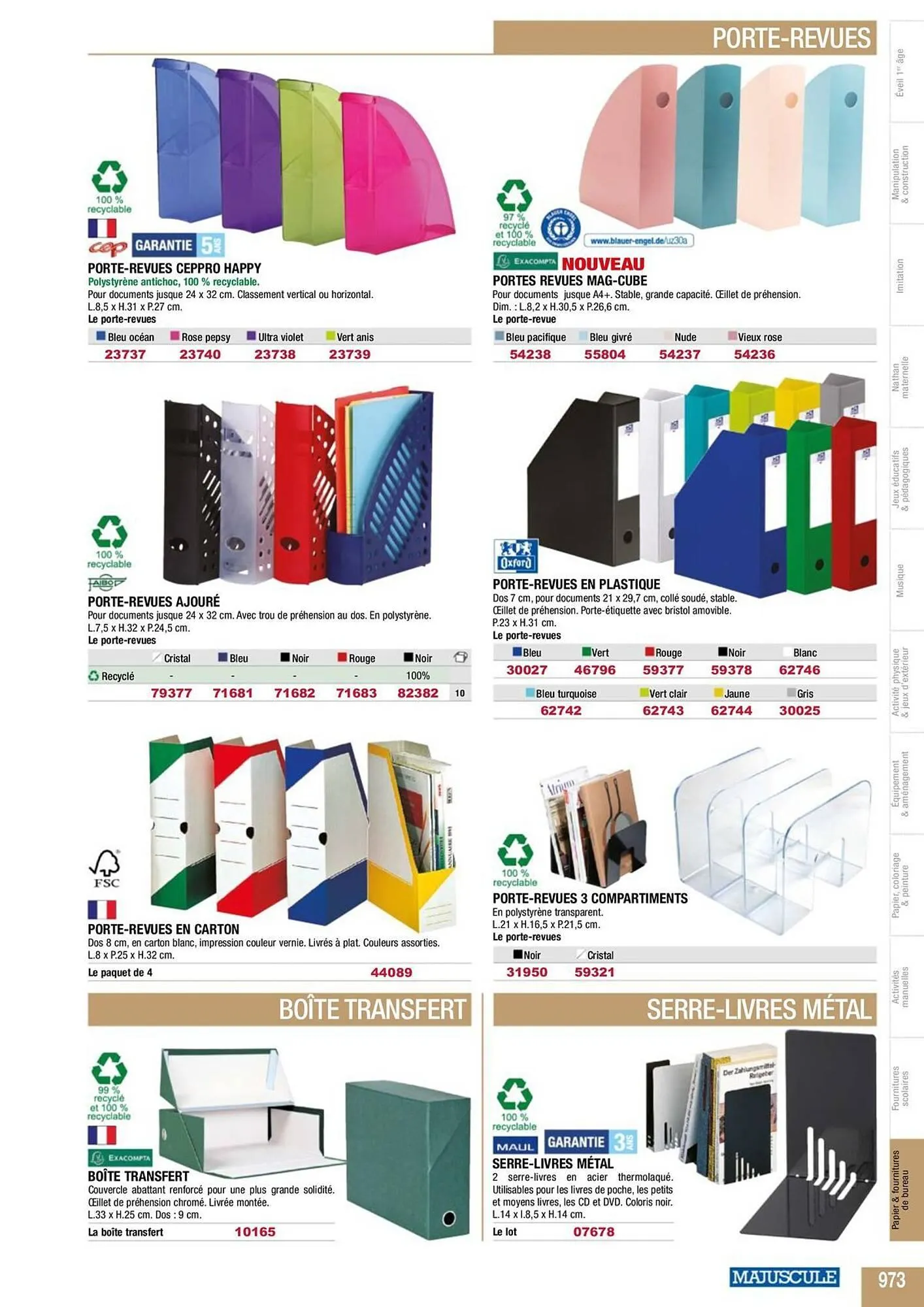 Catalogue Majuscule du 5 mars au 31 décembre 2025 - Catalogue page 997