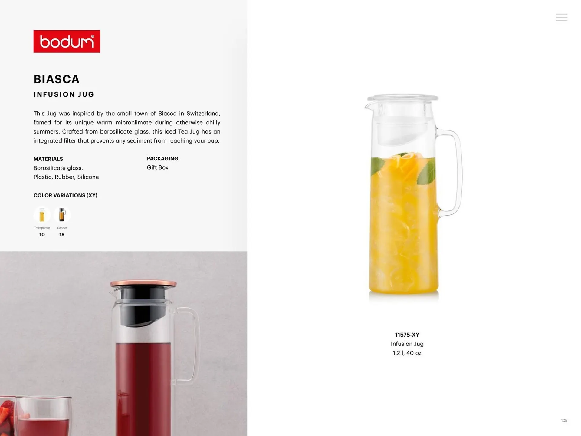 Catalogue Bodum du 25 mars au 31 décembre 2025 - Catalogue page 105