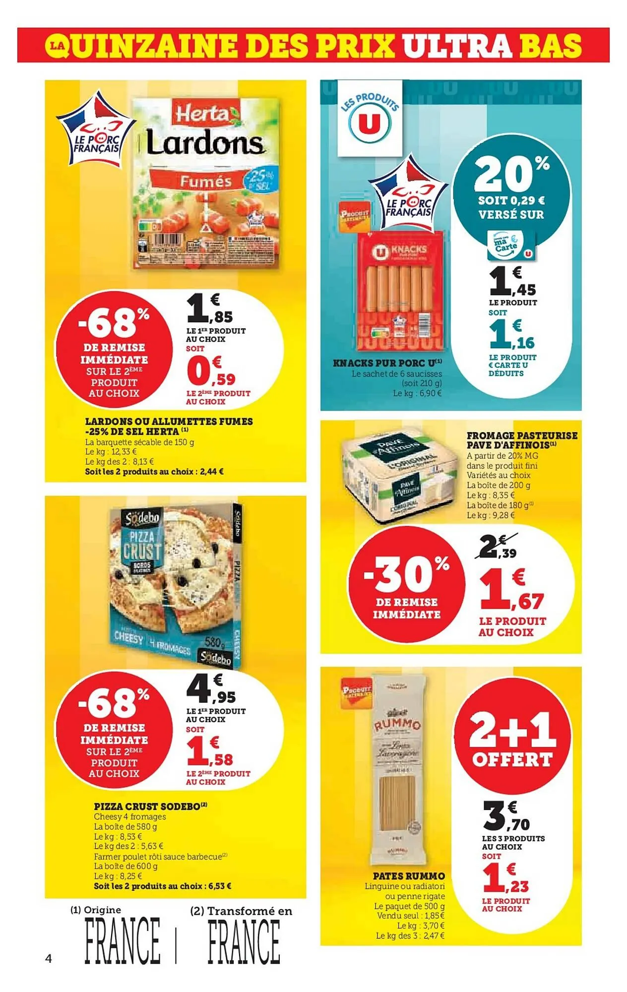 Catalogue Hyper U du 13 janvier au 25 janvier 2026 - Catalogue page 4