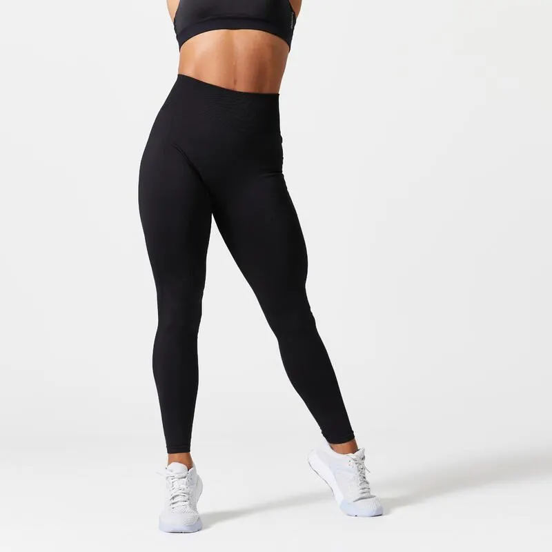 Legging Seamless Effet Push Up Femme Noir