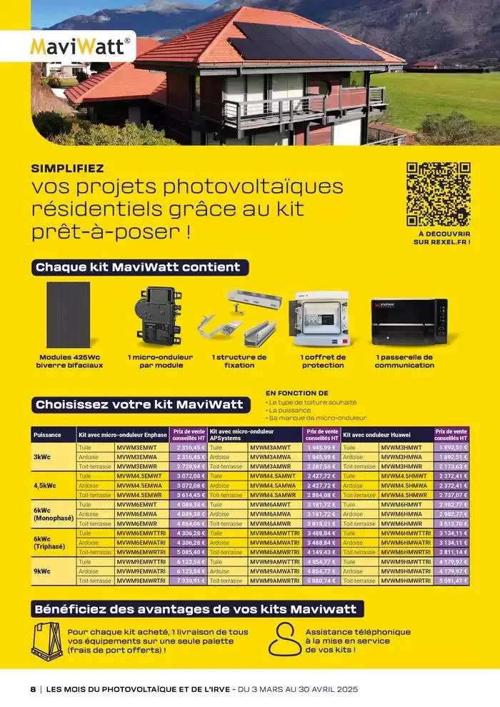 Les mois du Photoboltaique et de l'IRVE 2025 du 3 mars au 30 avril 2025 - Catalogue page 8