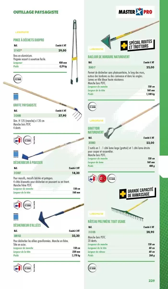 Essentiel Batiment 2025 du 3 janvier au 31 décembre 2025 - Catalogue page 231
