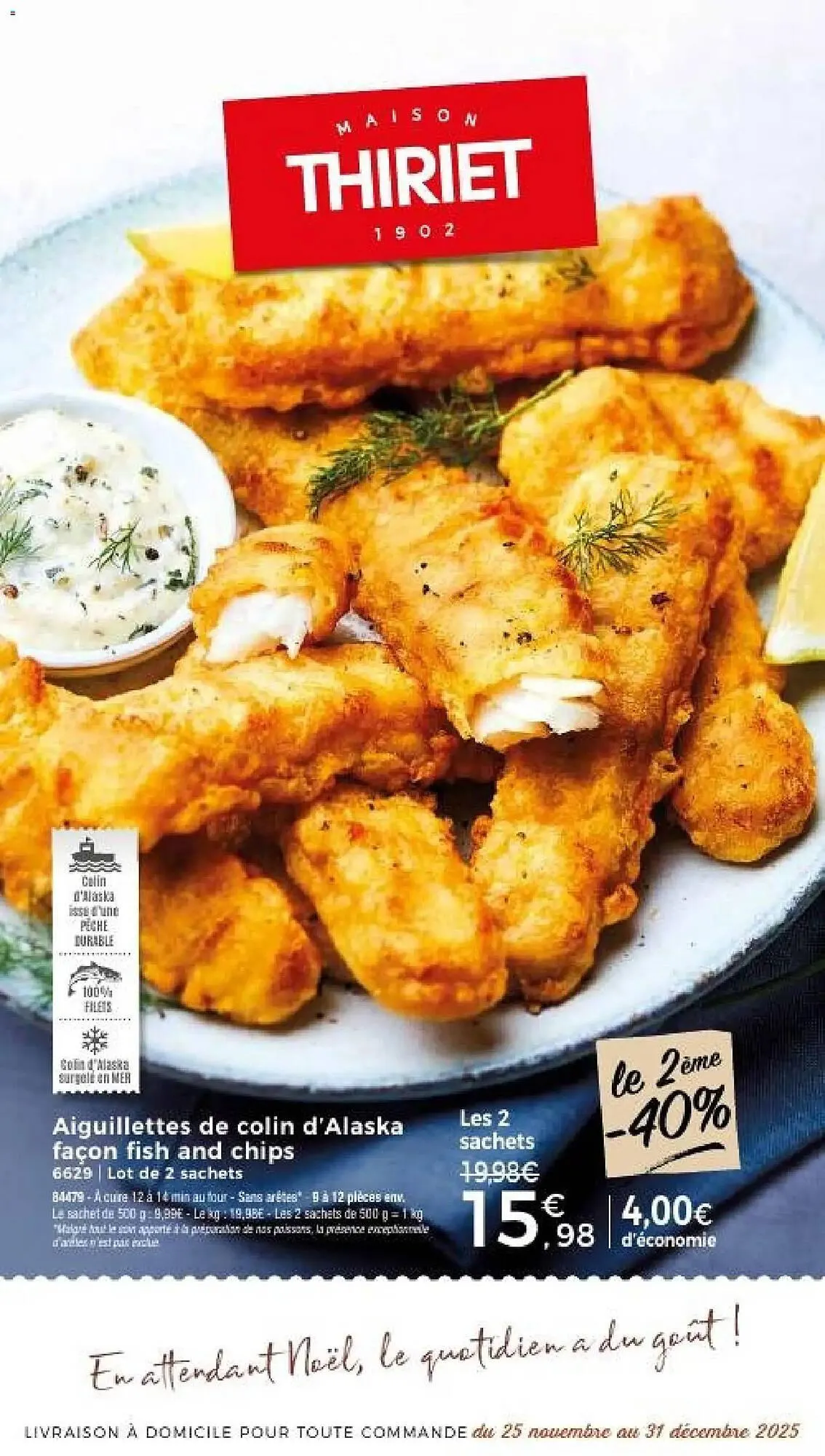 Catalogue Thiriet du 25 novembre au 31 décembre 2025 - Catalogue page 1