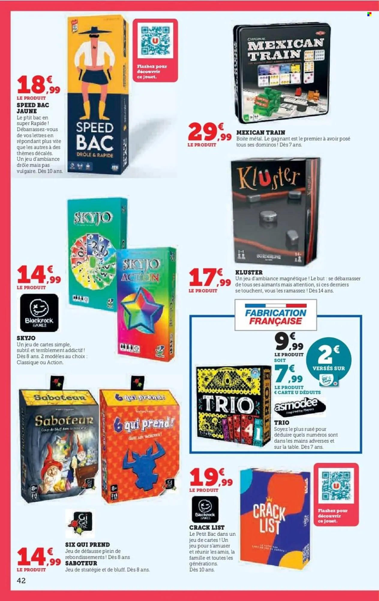 Catalogue Super U du 21 octobre au 7 décembre 2025 - Catalogue page 42