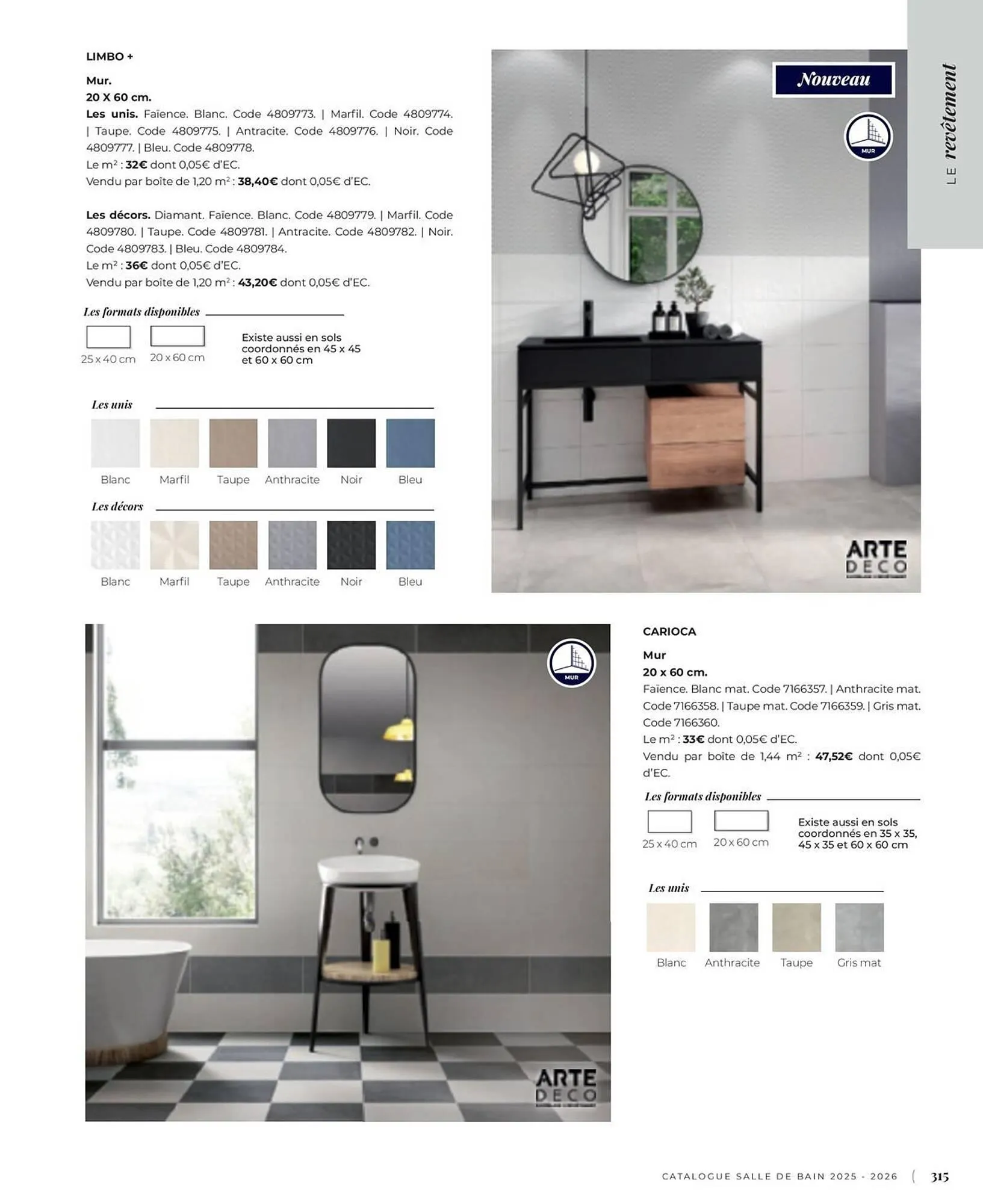 Catalogue Cedeo du 3 juin au 31 décembre 2025 - Catalogue page 315