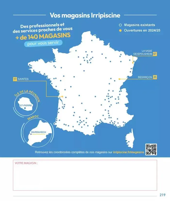 Les plaisir de l'eau Piscine,Spa,Arrosage du 10 mars au 31 décembre 2025 - Catalogue page 219