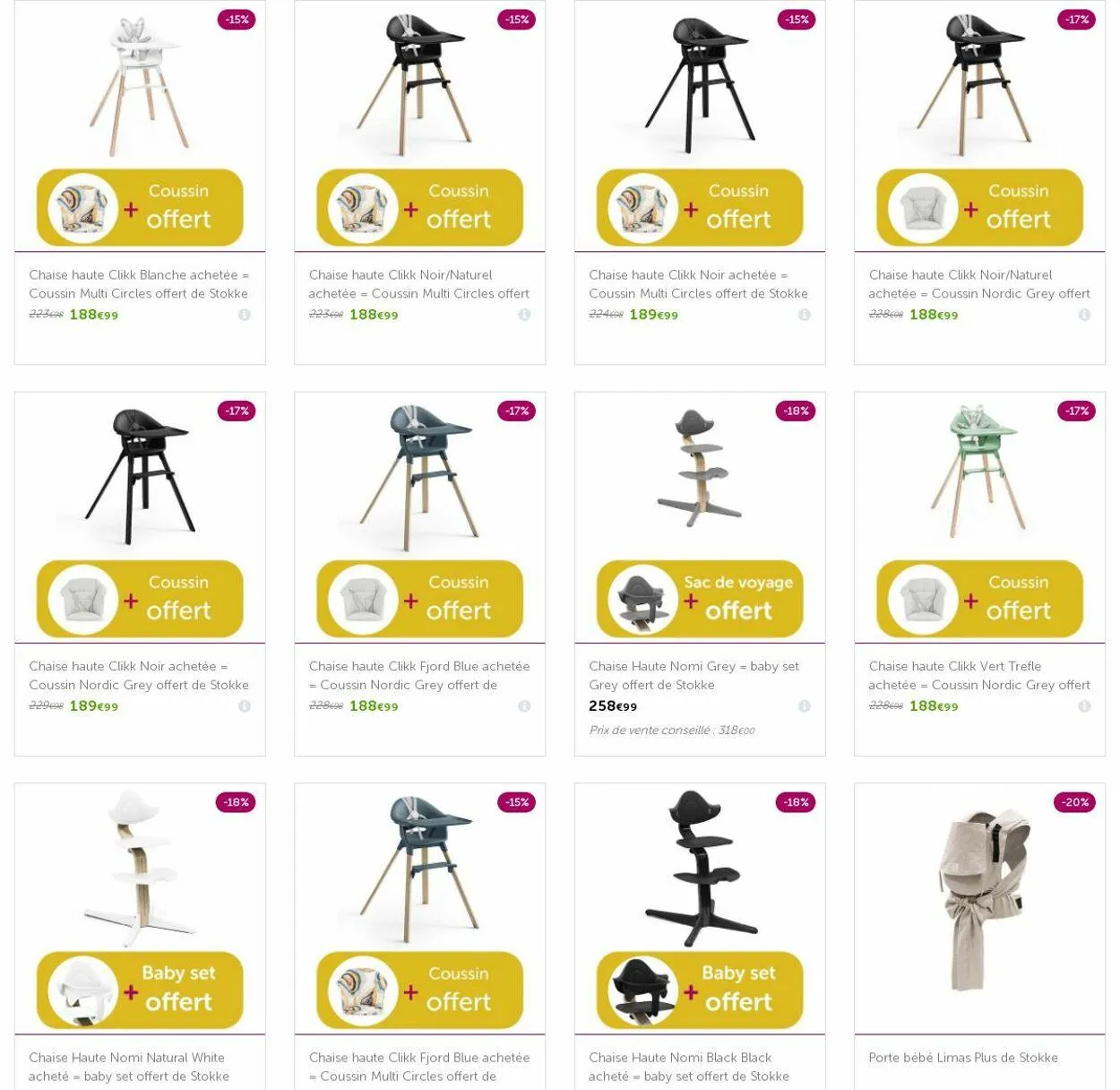 autour de bébé Catalogue actuel du 17 mars au 26 mars 2025 - Catalogue page 9