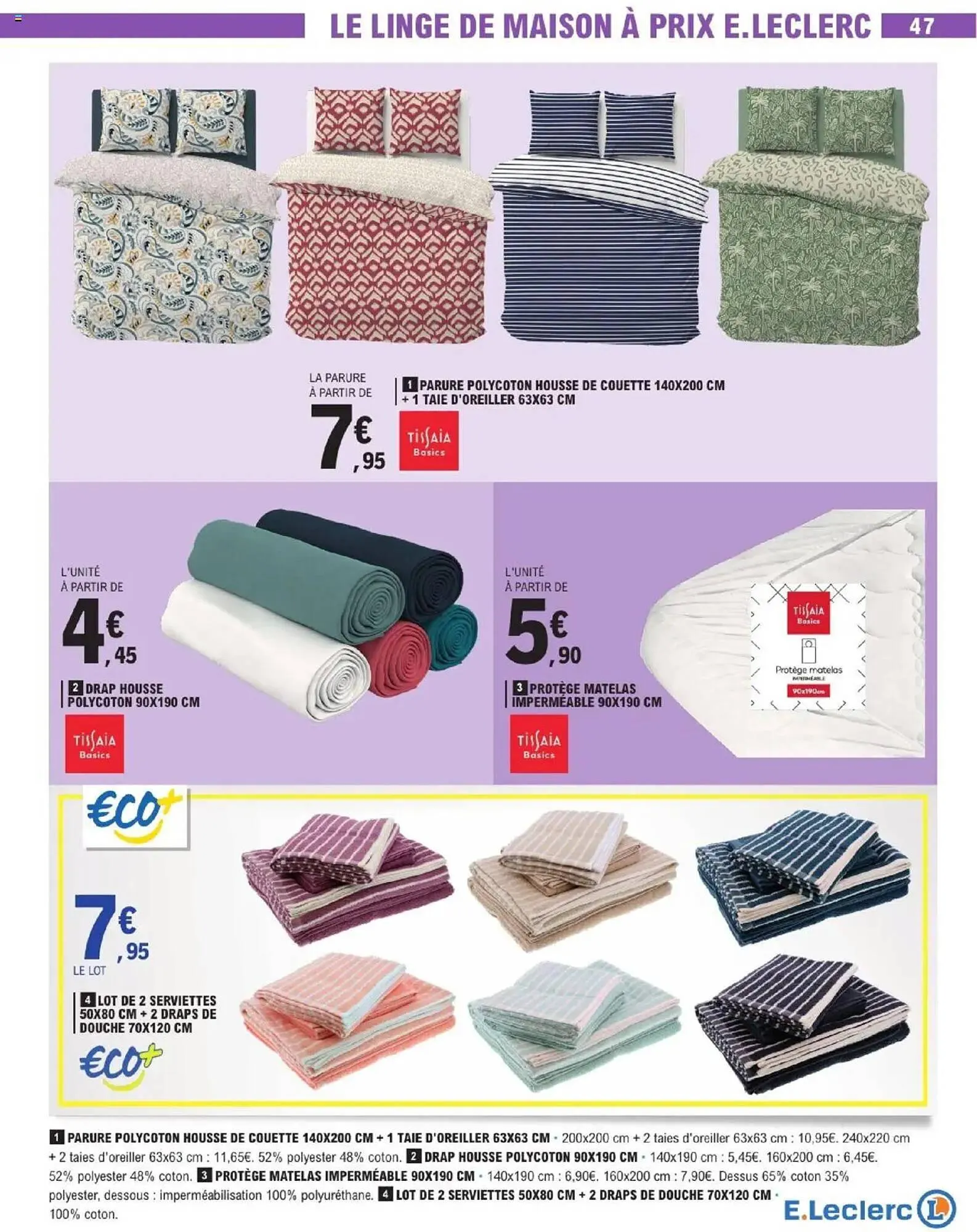 Catalogue E.Leclerc du 1 juillet au 12 juillet 2025 - Catalogue page 47