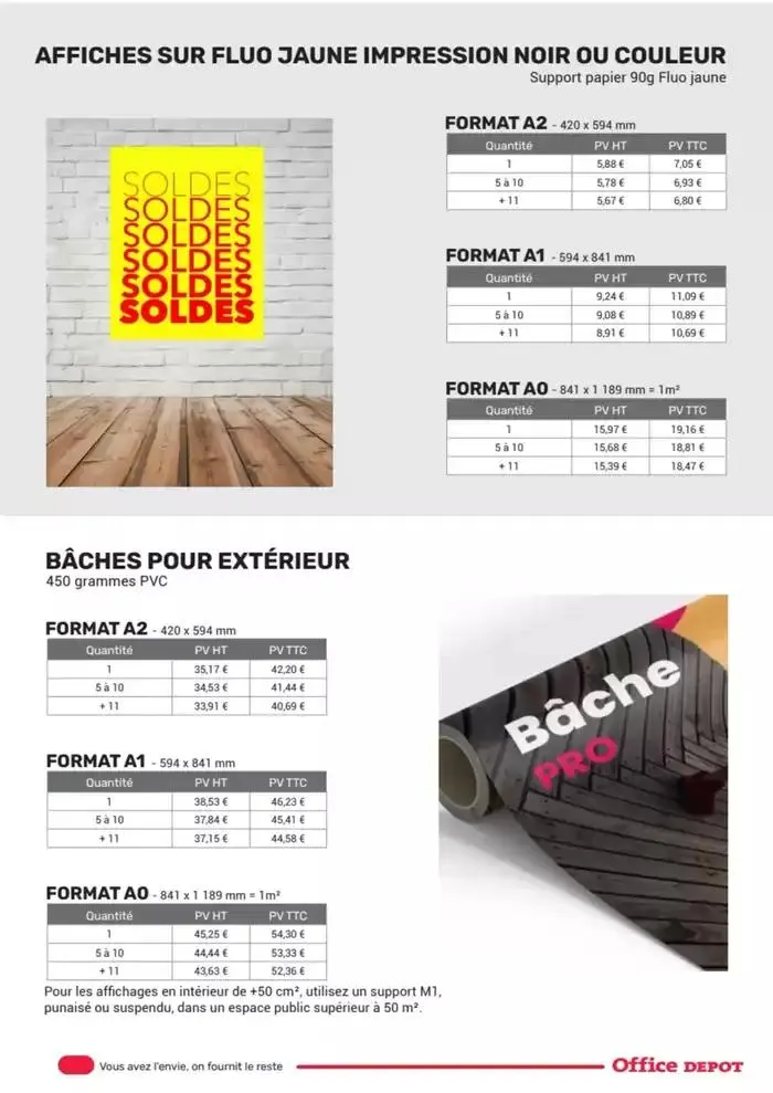 Catalogue Services Imprimerie 2025 du 16 avril au 31 décembre 2025 - Catalogue page 11
