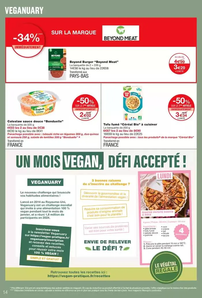 CATALOGUE PROMOTIONNEL du 20 janvier au 2 février 2025 - Catalogue page 14