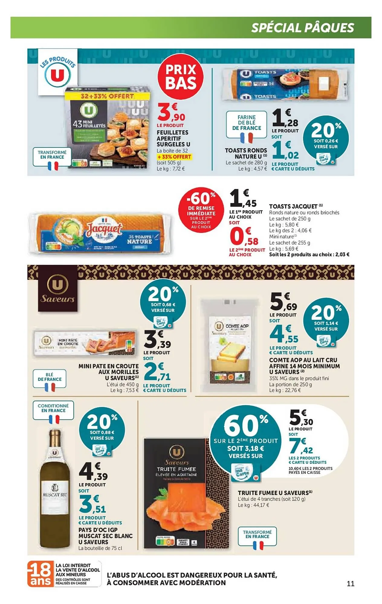 Catalogue Super U du 24 mars au 6 avril 2026 - Catalogue page 11