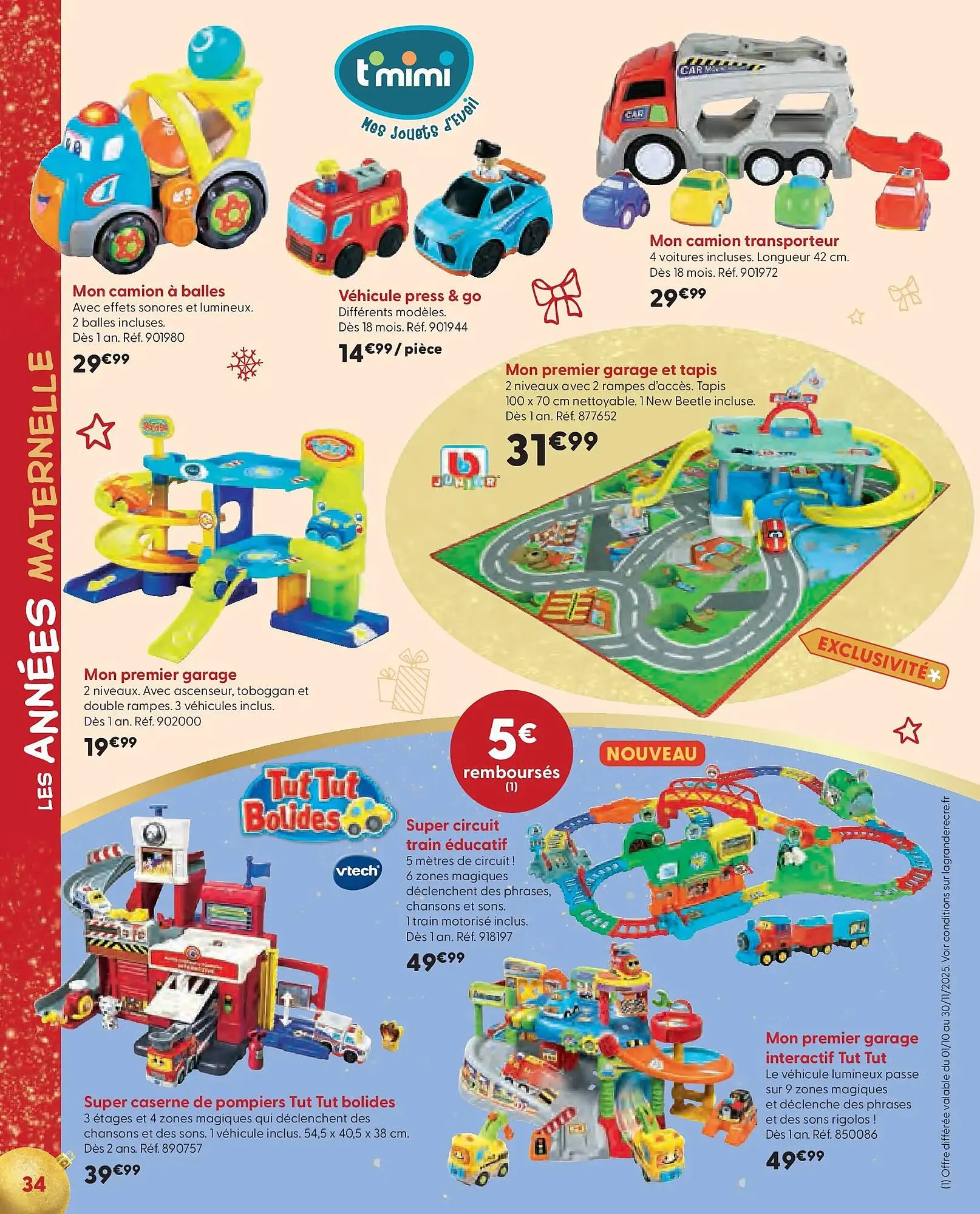 Catalogue La Grande Récré du 15 octobre au 2 décembre 2025 - Catalogue page 34