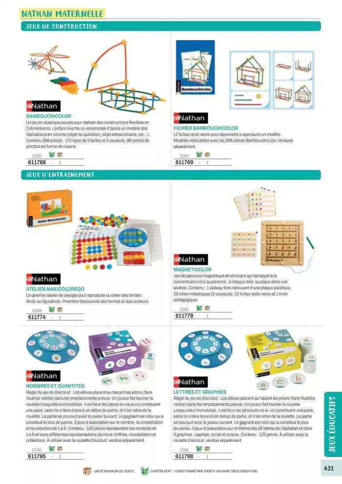 Nos Catalogues Thématiques du 1 janvier au 31 décembre 2025 - Catalogue page 433