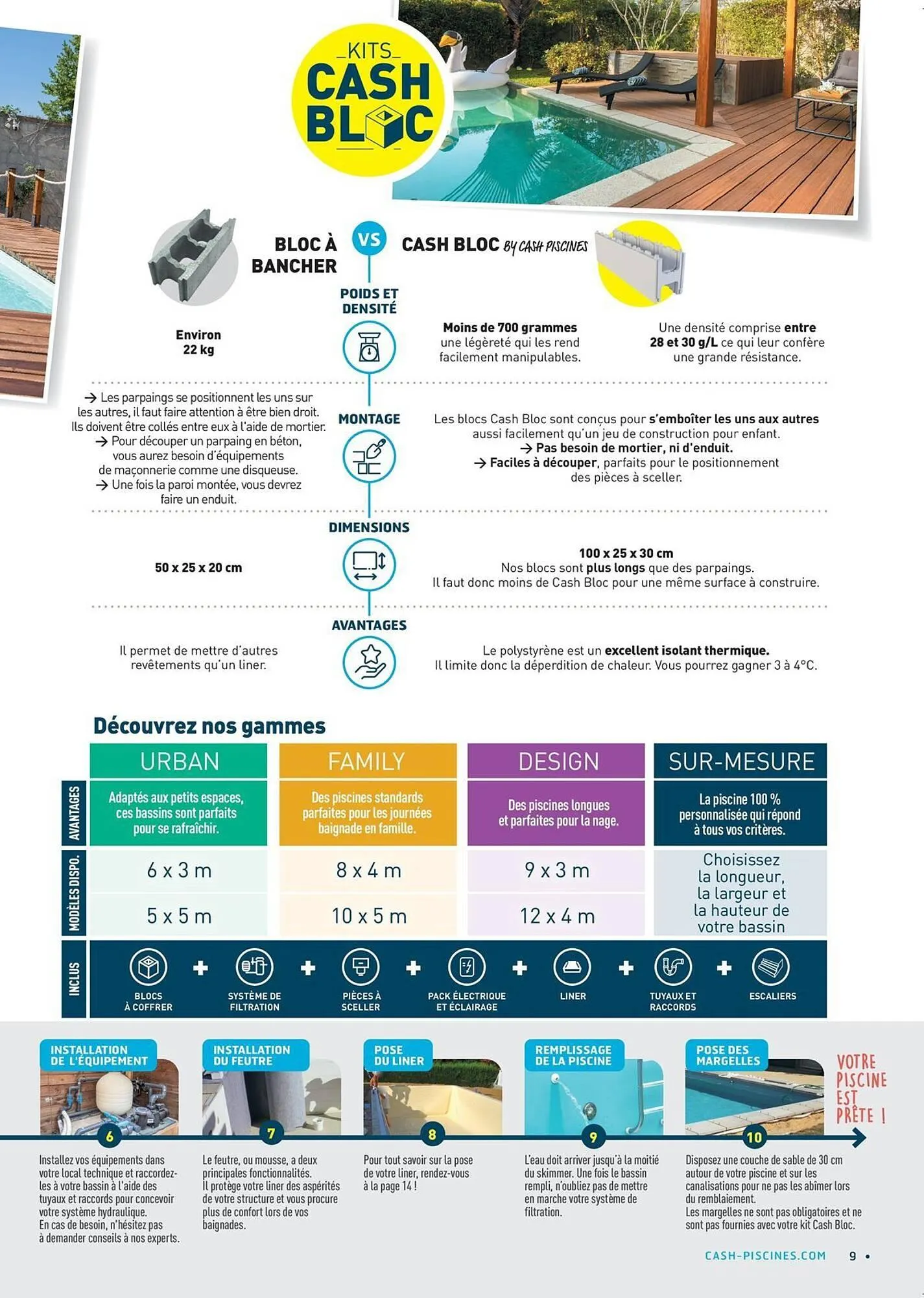 Catalogue Cash Piscines du 5 novembre au 30 avril 2026 - Catalogue page 9