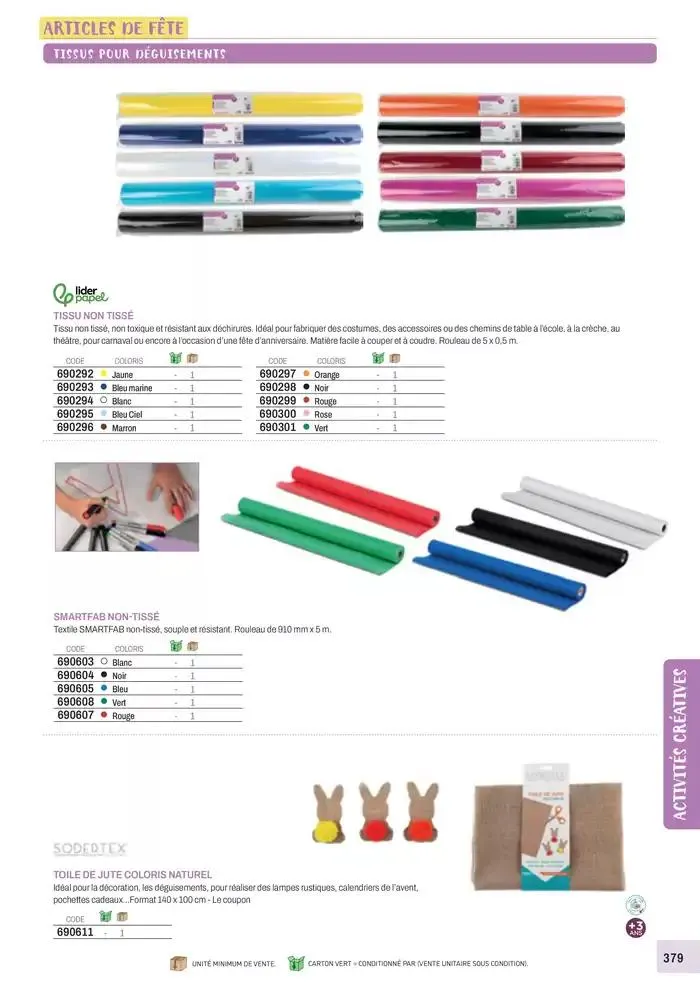 Nos Catalogues Thématiques du 1 janvier au 31 décembre 2025 - Catalogue page 381