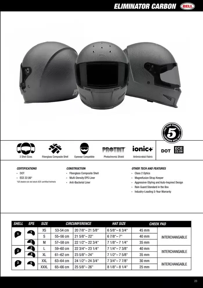 BELL Spring 2025 du 27 mars au 31 décembre 2025 - Catalogue page 23