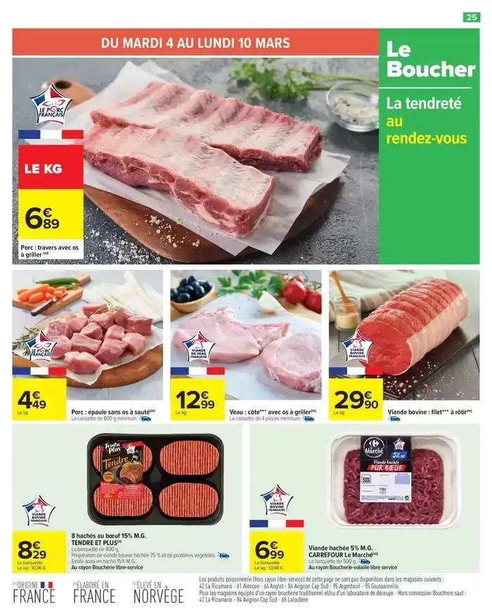 PRODUITS LAITIERS & VÉGÉTAUX du 4 mars au 17 mars 2025 - Catalogue page 27