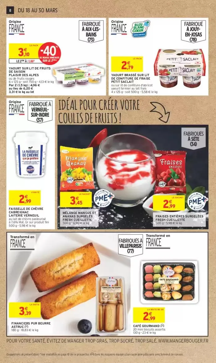 CAHIERS REGIONS MARS 4 du 18 mars au 30 mars 2025 - Catalogue page 8