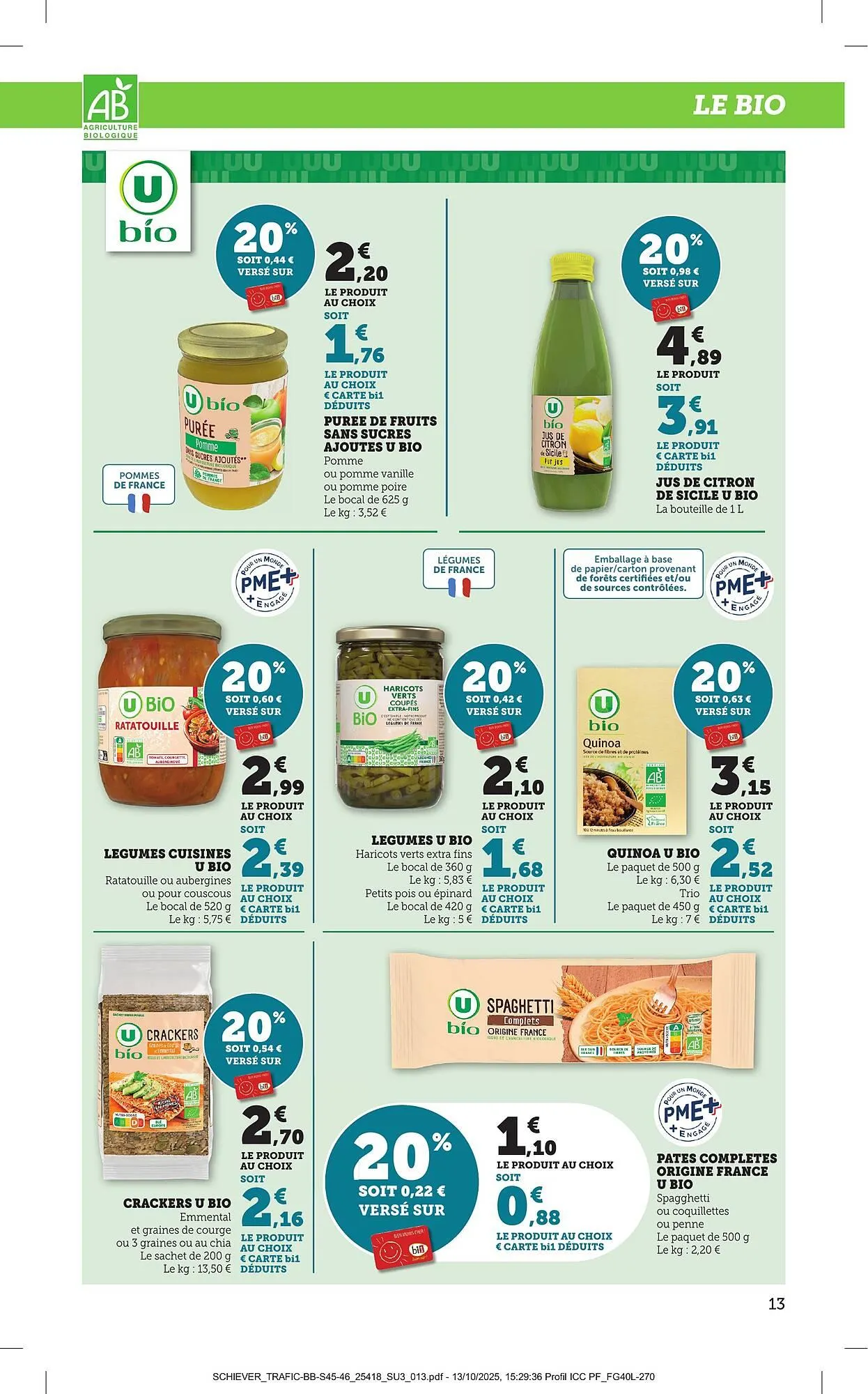 Catalogue Bi1 du 4 novembre au 16 novembre 2025 - Catalogue page 13