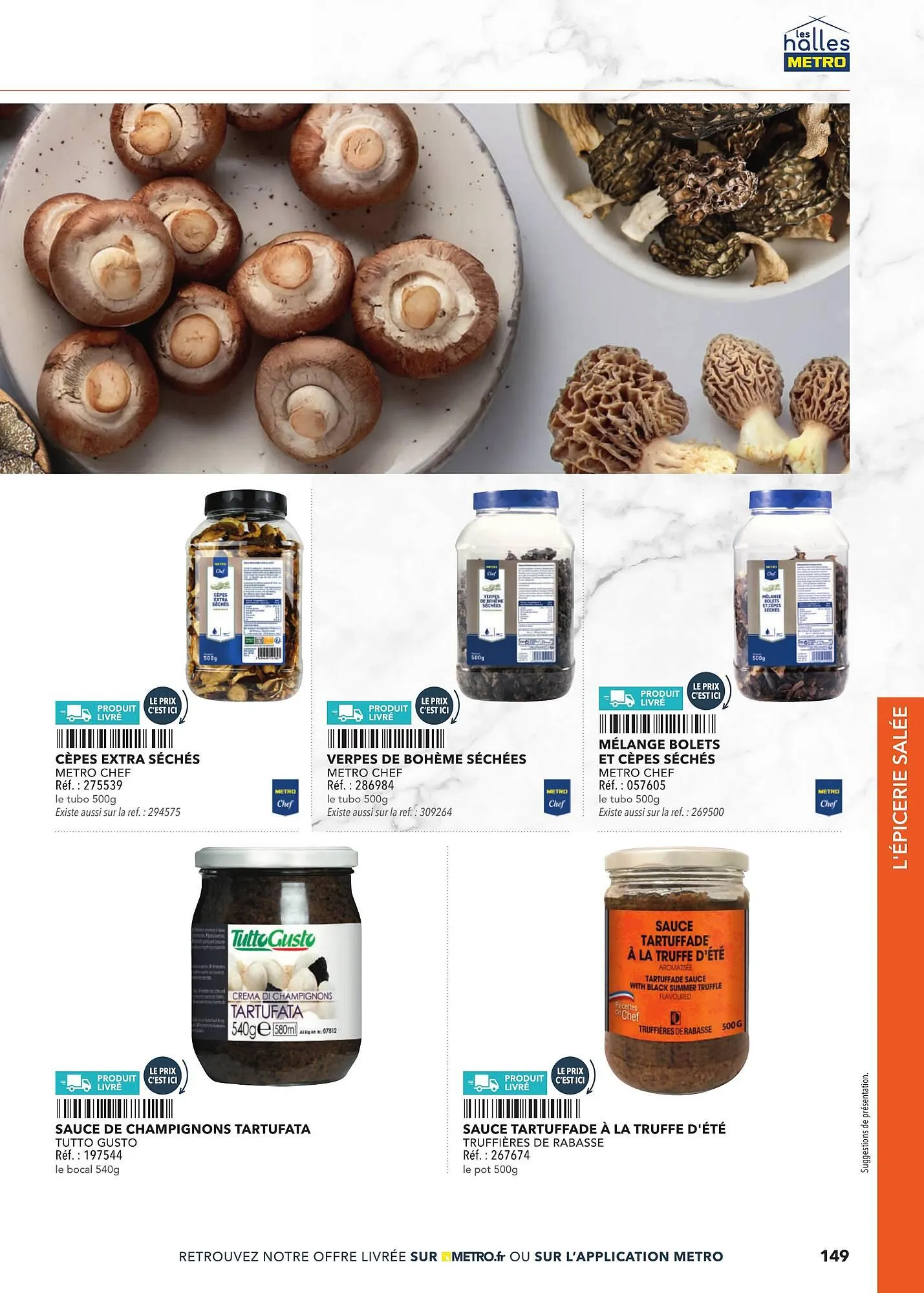 Catalogue METRO du 2 mars au 31 décembre 2025 - Catalogue page 149